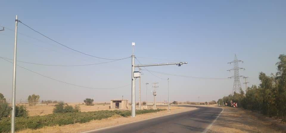 نصب چهار سامانه پلاک خوان در محورهای مواصلاتی ایلام