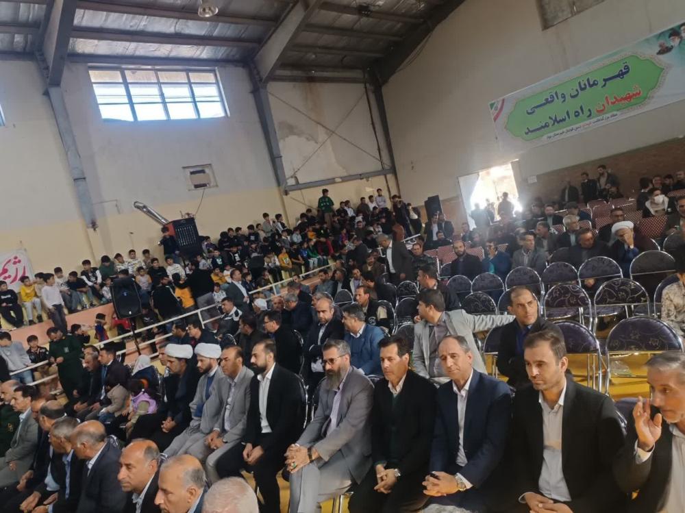 گزارش تصویری/یادواره شهدای زمین فوتبال چوار