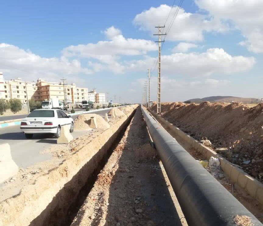 آب شهرک صنعتی ایلام پس از اصلاح خط انتقال وصل شد